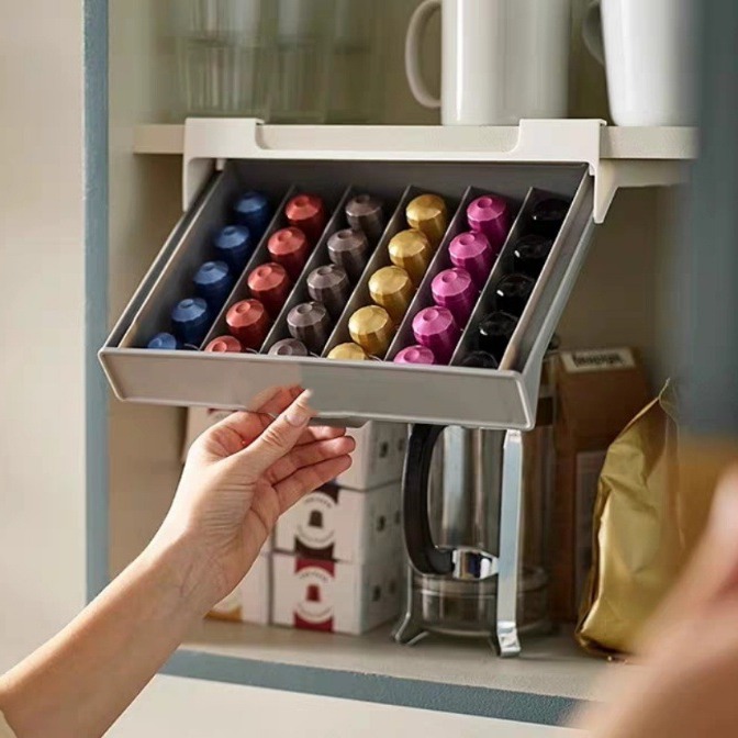 Coffee Tea Organizer - Pojemnik na kapsułki kawy, organizer na