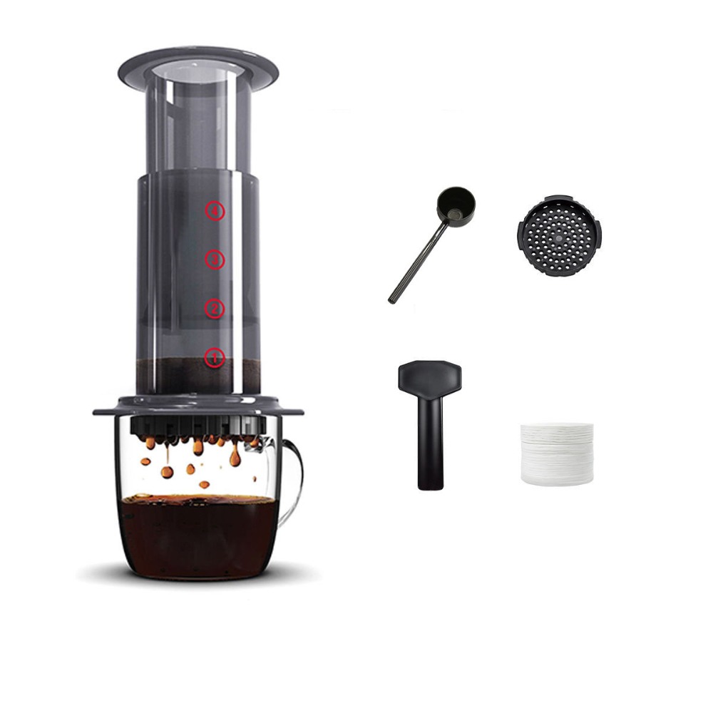 Pour Over Kettle - Przenośny czajnik do kawy Share Pot,
