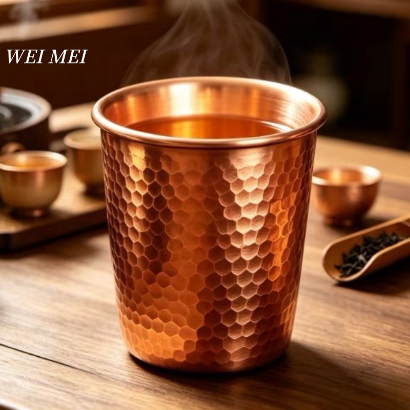 Coffee Tea Flask - Ręcznie wykonany miedziany kubek do kawy