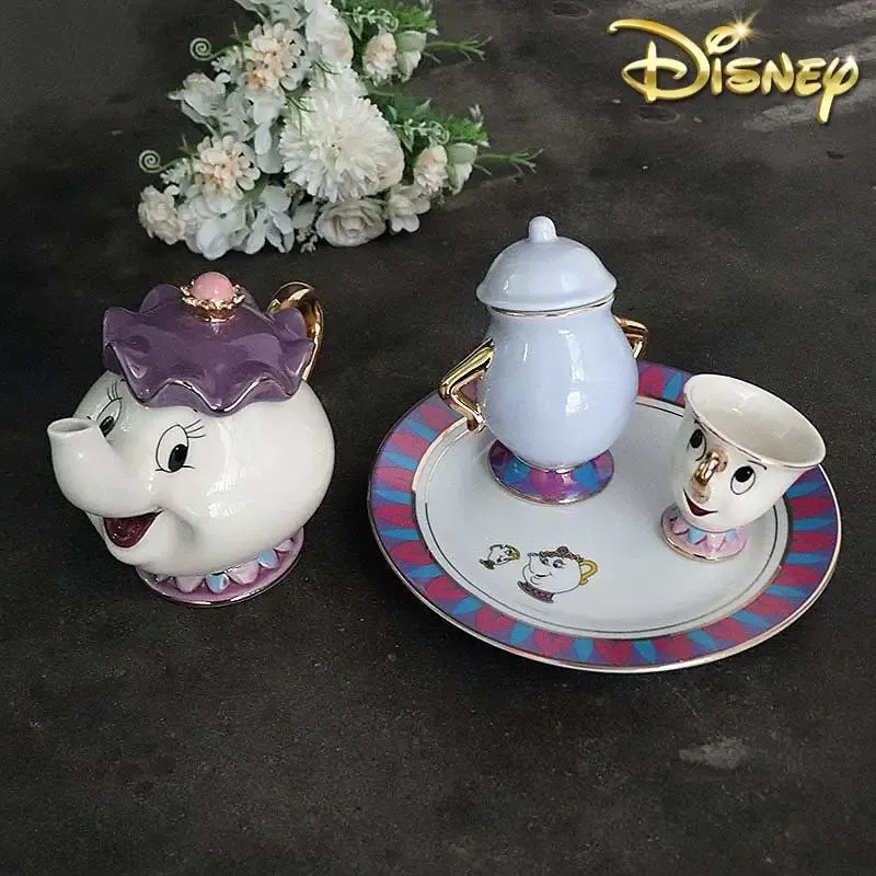Coffee Tea Flask - Gorąca Czajniczek Kreskówkowa Piękna i Bestia
