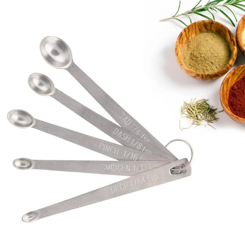 Coffee Tea Spoon - 5 sztuk/zestaw Małe miarki kuchenne ze