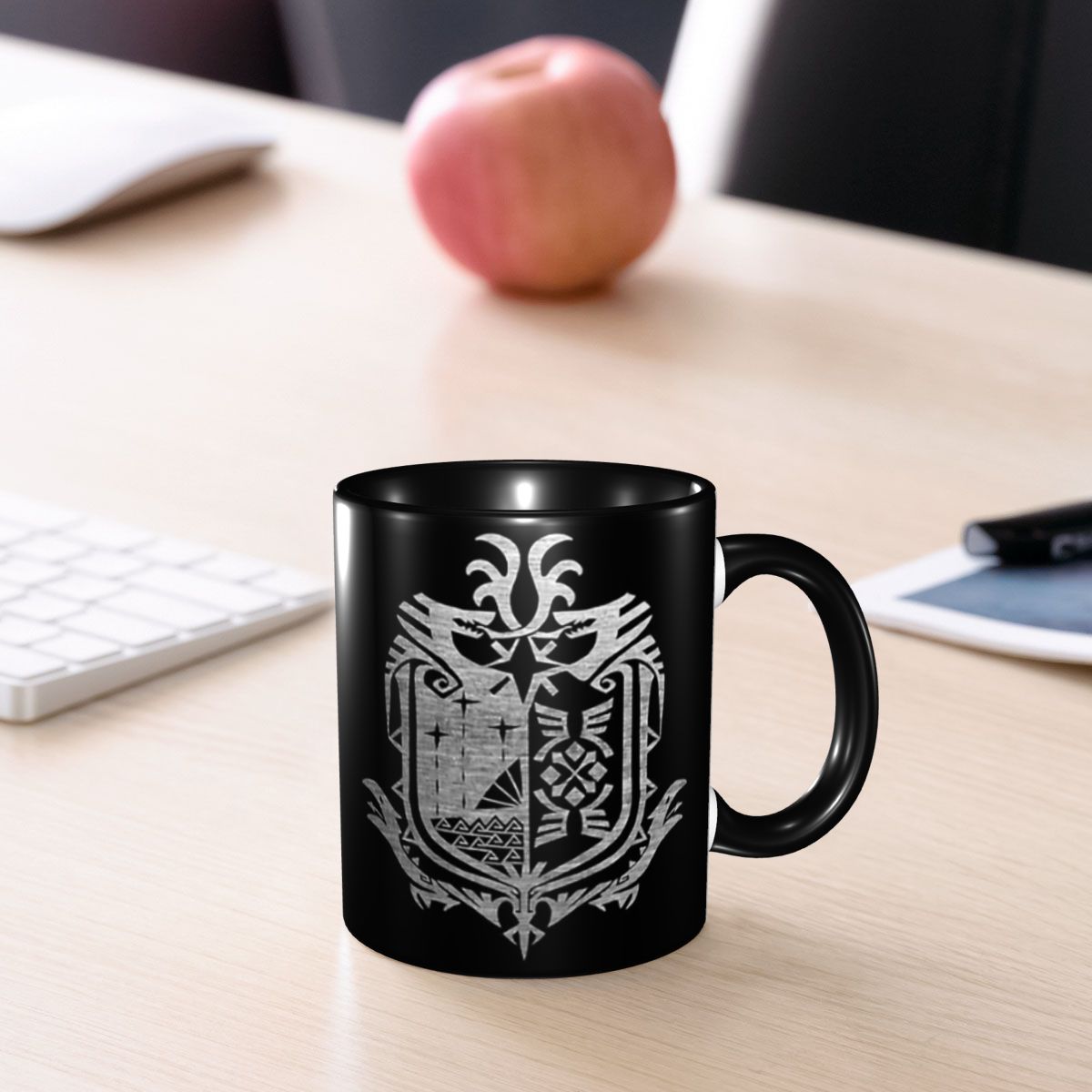 Coffee Tea World - Kubek Monster Hunter World, śmieszny ceramiczny