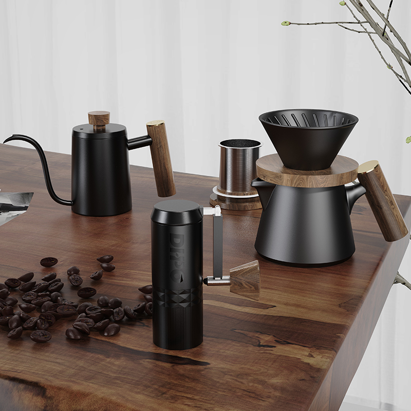 Pour Over Kettle - Luksusowy zestaw do kawy DHPO z