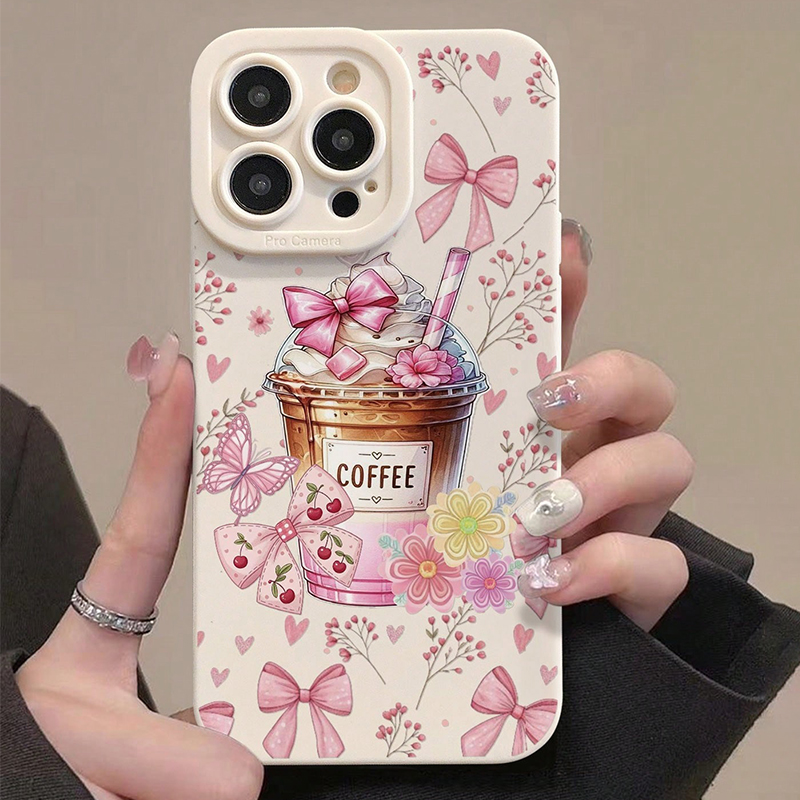 Różowe etui na telefon z nadru – Coffee Plus Tea recenzja i cena