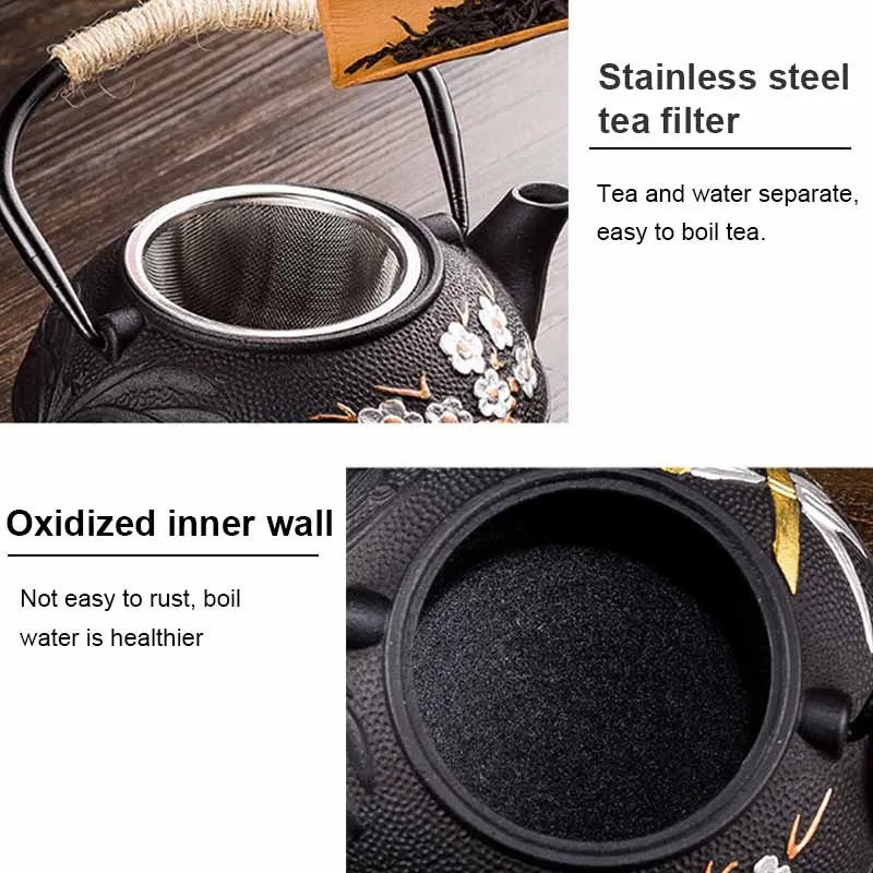 Czajnik do parzenia z żeliwa,  – Cast Iron Teapot recenzja i cena