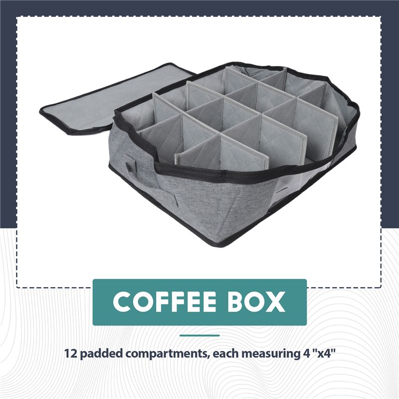 A01F-Pudełko do przechowywania – Coffee Tea Organizer recenzja i cena