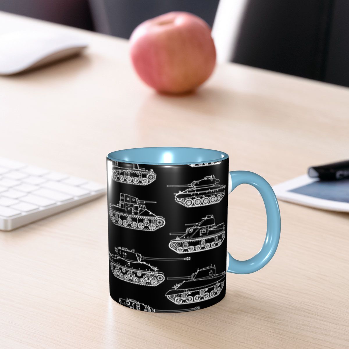 Kubek z motywem amerykańskich  – Coffee Tea World recenzja i cena