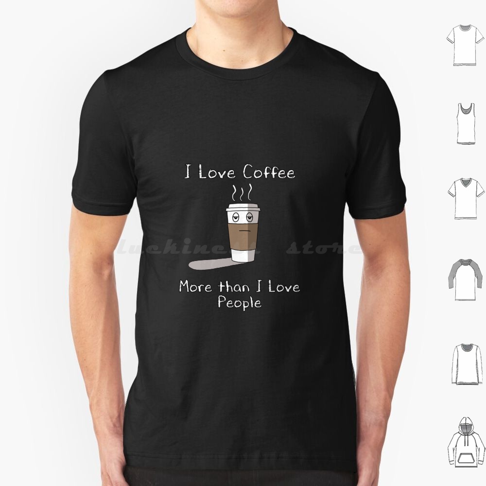 Koszulka Kocham Kawę Bawełnian – Coffee Tea Quotes Short recenzja i cena