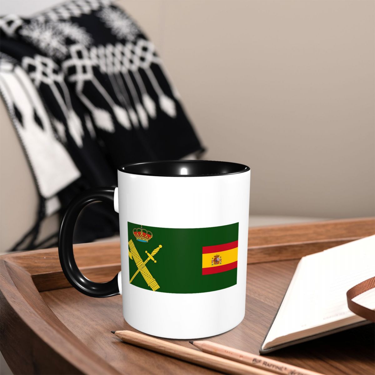 Kubek z flagą Hiszpanii i embl – Coffee Plus Tea recenzja i cena