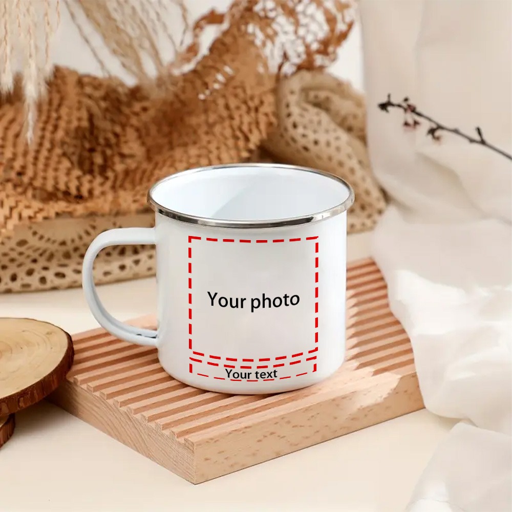 Personalizowany kubek emaliowa – Coffee Tea Name recenzja i cena