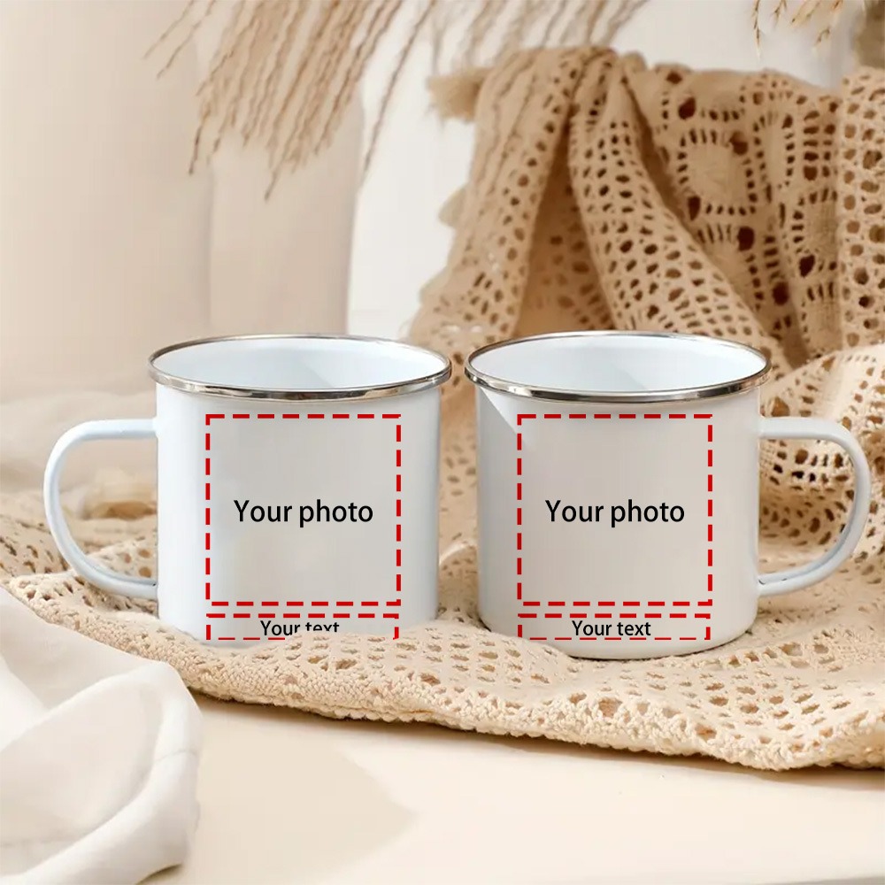 Personalizowany kubek emaliowa – Coffee Tea Name recenzja i cena