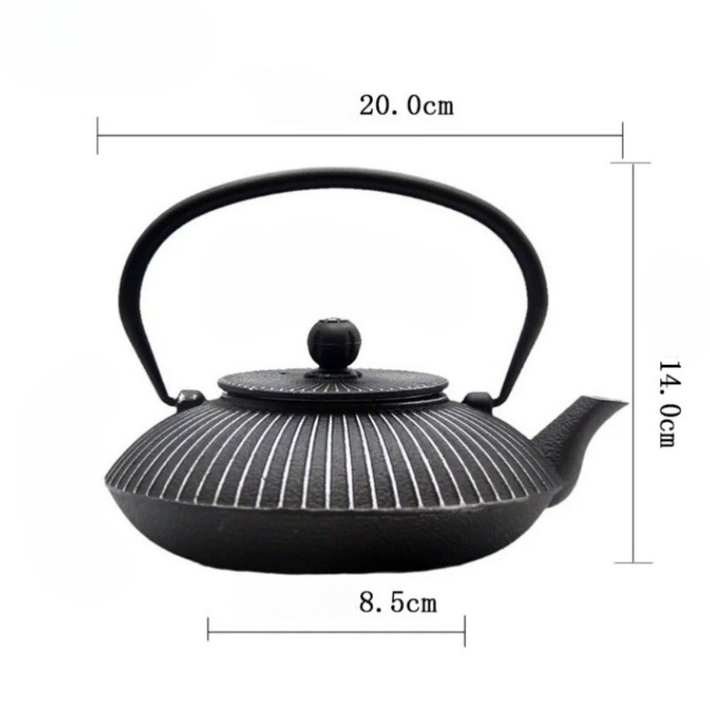 Czajnik żeliwny 800 ml w kszta – Cast Iron Teapot recenzja i cena