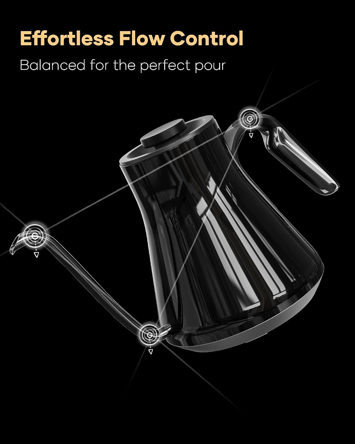 Czajnik elektryczny z wężowym  – Pour Over Kettle recenzja i cena