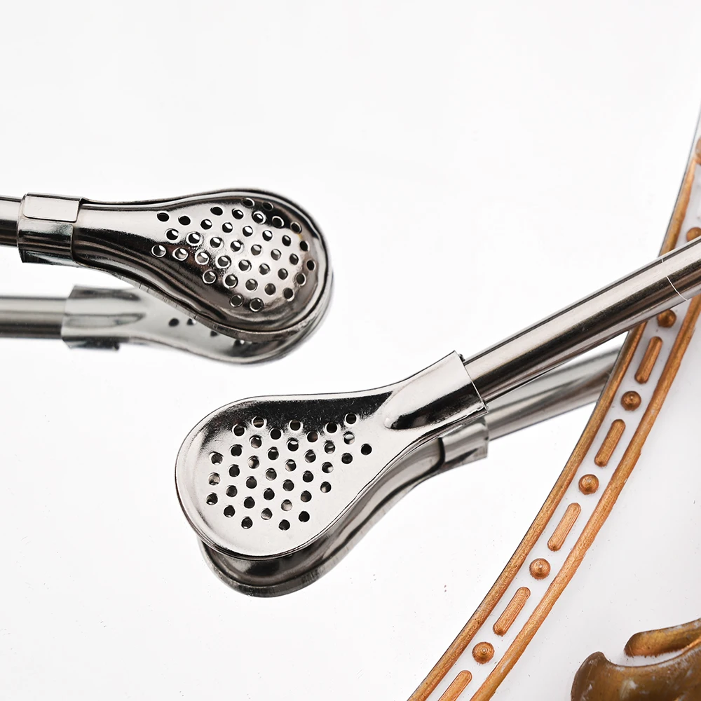8 szt. Zestaw Słomek do Herbat – Coffee Tea Spoon recenzja i cena