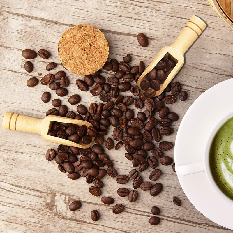 5 szt. Japońskich Mini Drewnia – Coffee Tea Spoon recenzja i cena