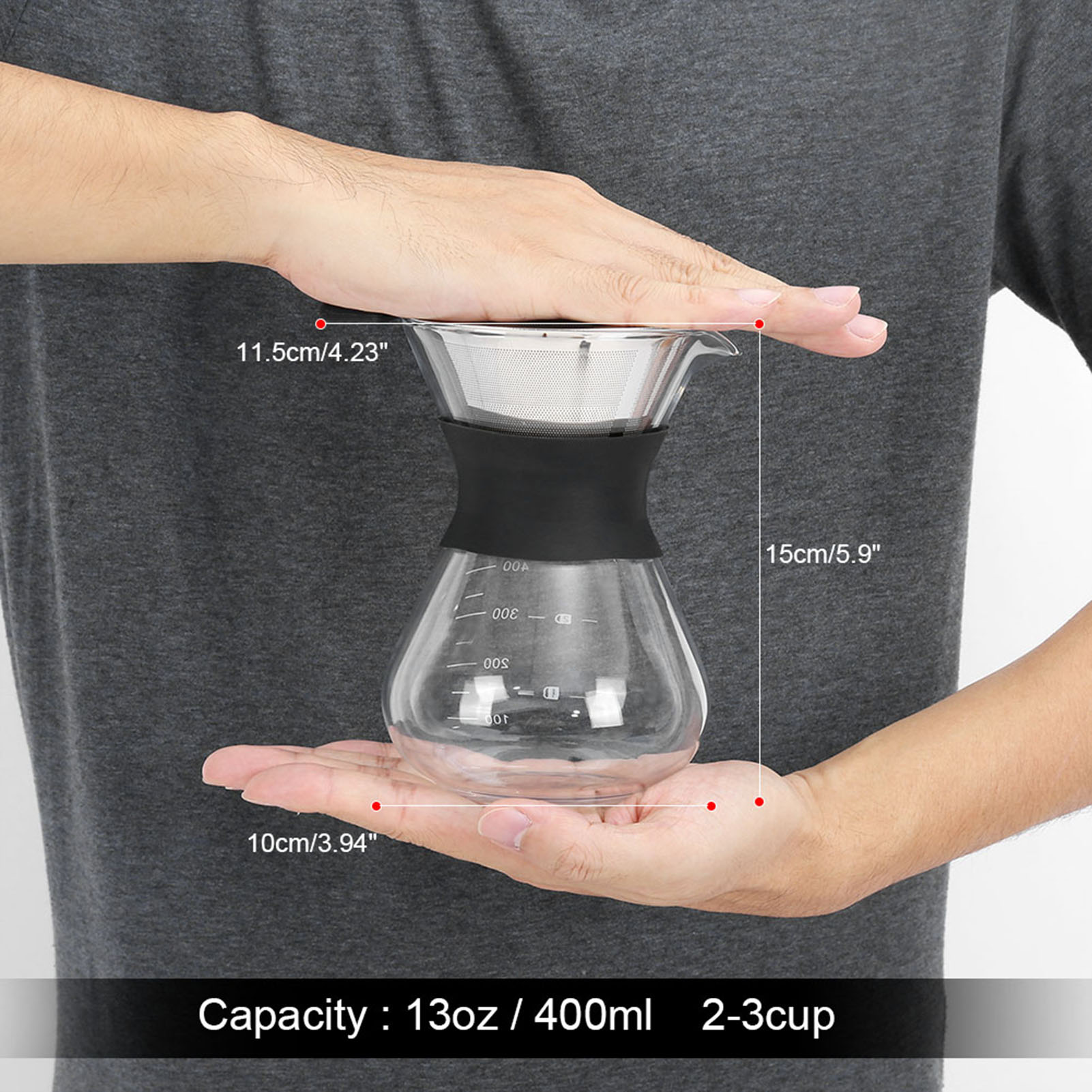 400 ml ręczny ekspres do kawy  – Pour Over Kettle recenzja i cena
